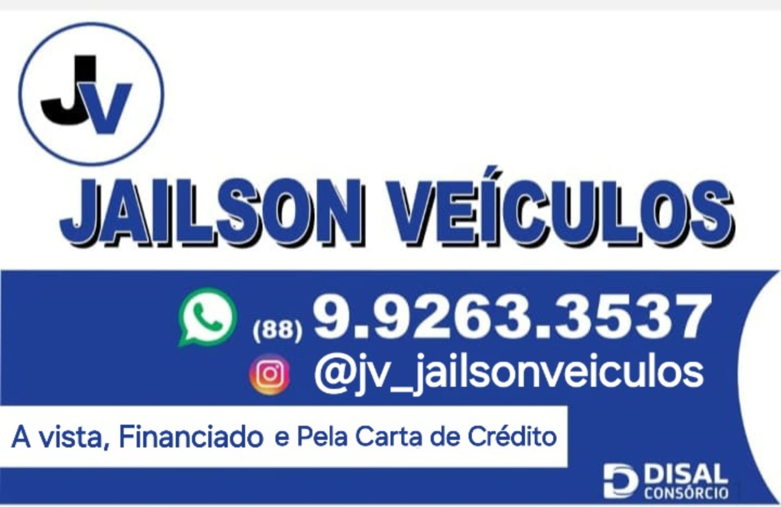 Logo da JV Jailson Veículos